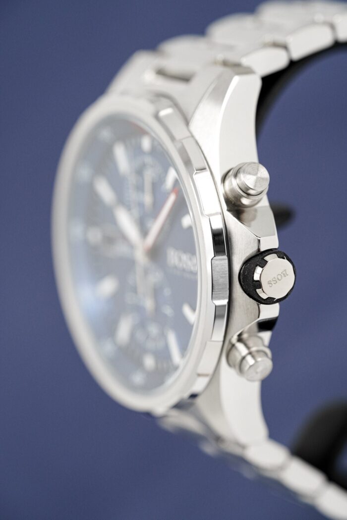Hugo Boss Men's Watch Chronograph Globetrotter Blue - HB1513823 - Image 4
